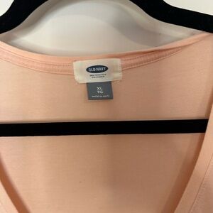 Peach Old Navy Basic Tee
